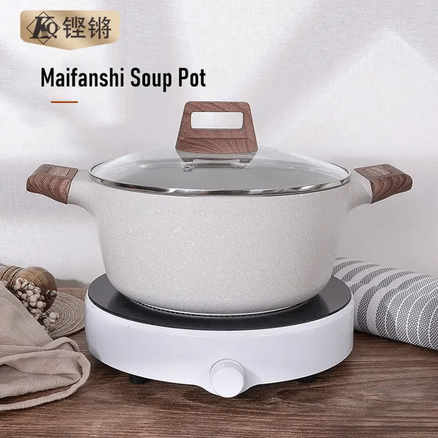 NONSTICK GRANITE COOKING PAN