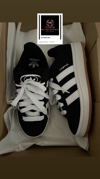 Basket adidas campus authentique avec sa boîte