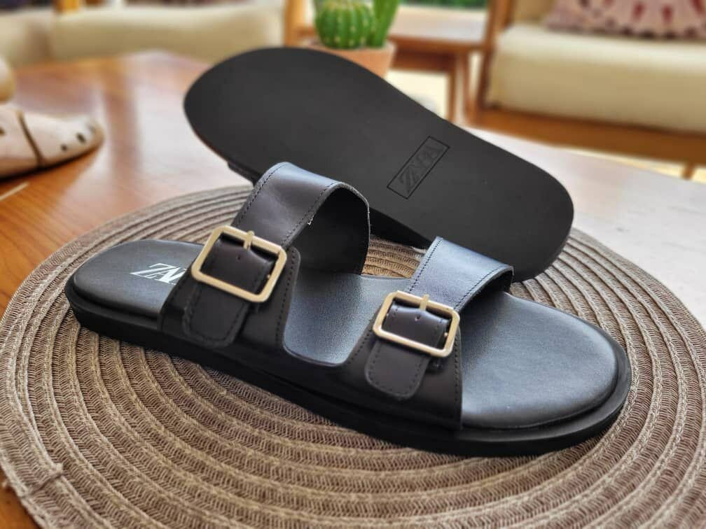 Sandales en cuir élégantes