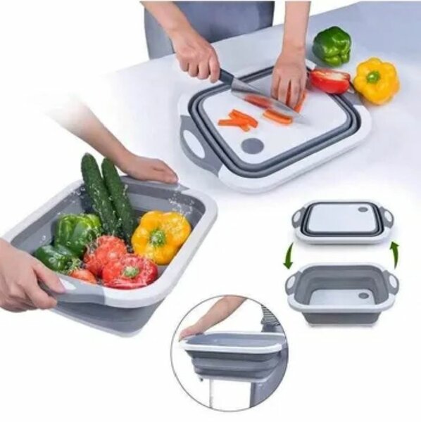 Multipurpose 3 in 1 chopping board