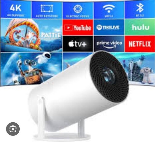 Projecteur Portable 4K - WiFi, Bluetooth