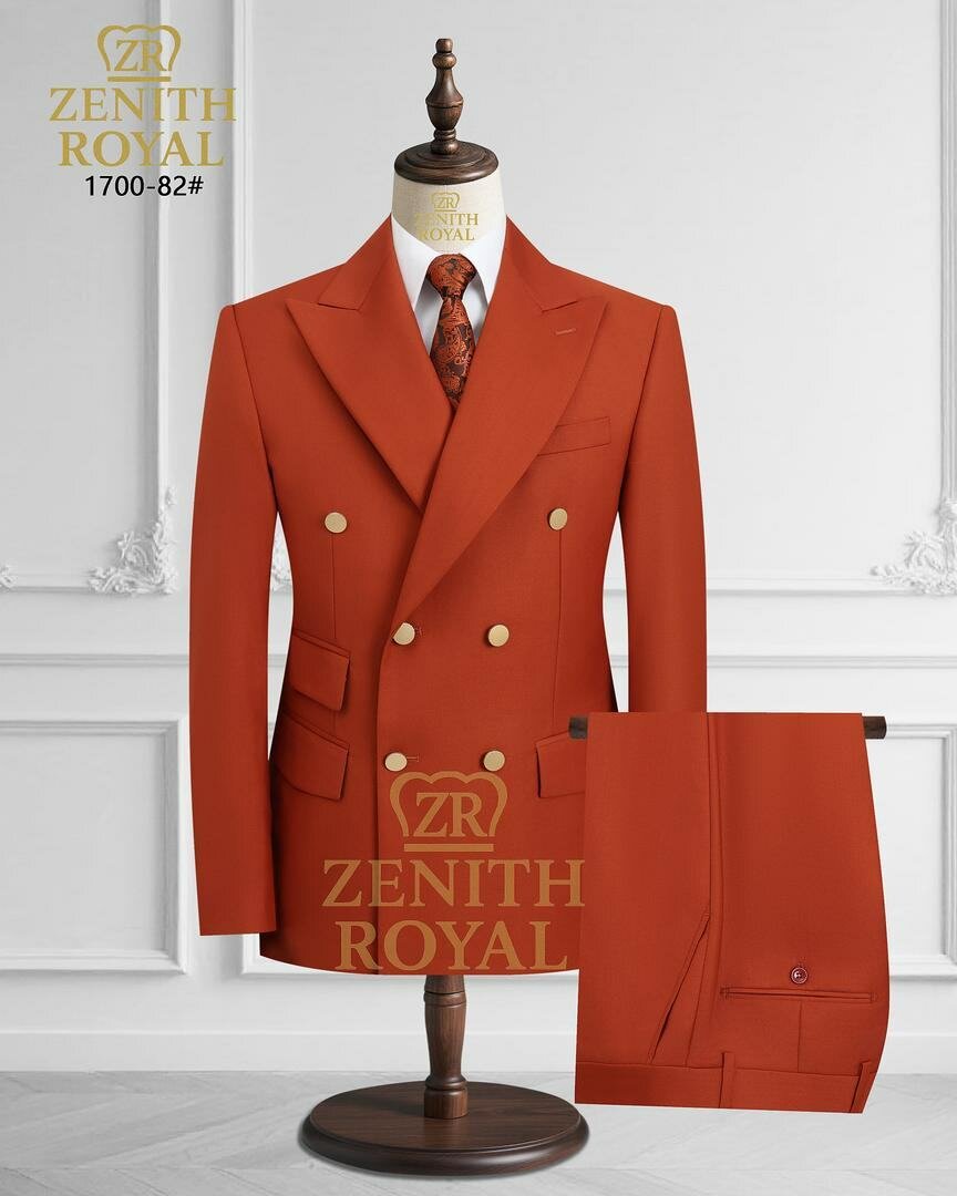 Costume Croisé de Qualité