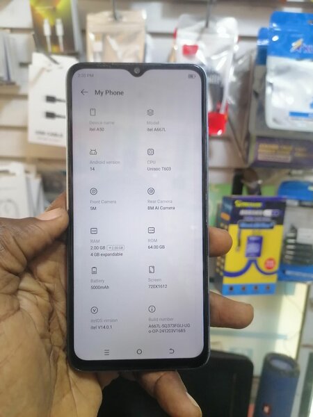 Itel A50