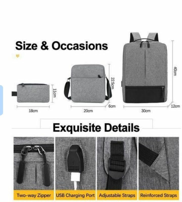 Sac à dos avec port USB