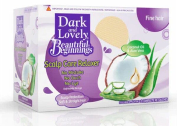 Dark and Lovely Scalp Relaxer