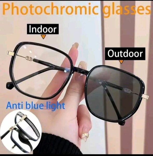 Lunettes Photochromiques Anti-Lumière Bleue