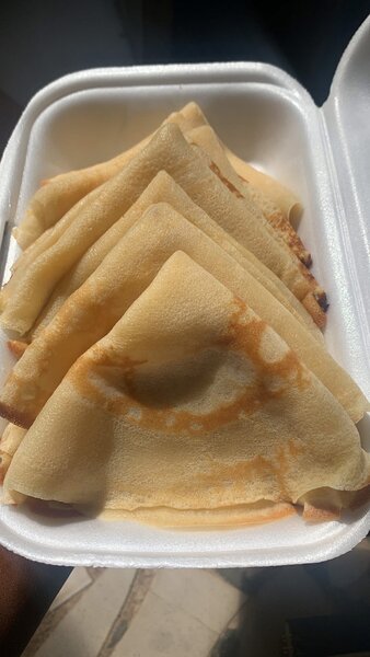 Crêpes Délicieuses en Entier