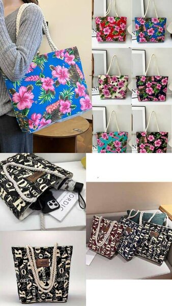 Sac cabas floral tendance