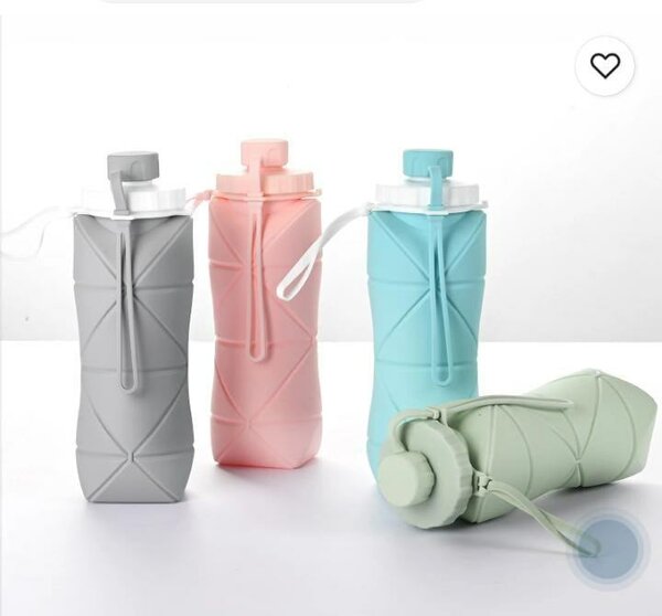 Gourde Pliante en Silicone