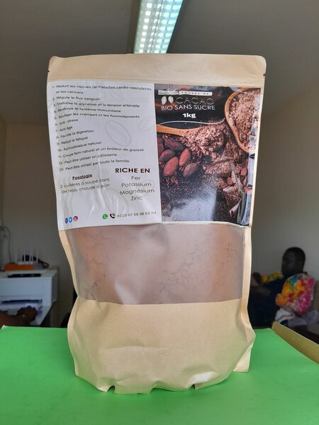 Poudre de cacao bio