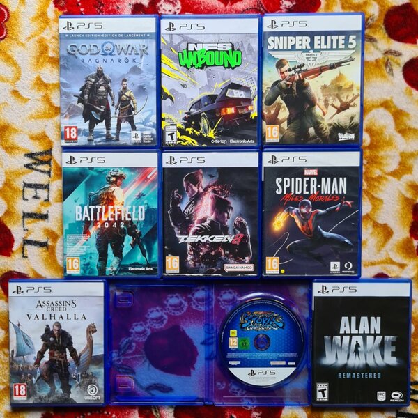 CD PS5, les CD sont propres