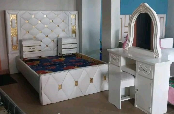 Lit double contemporain luxe