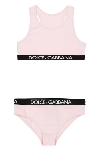 Logo cotton-blend underwear set