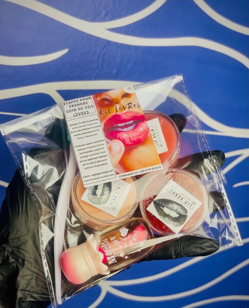 Kit de Soin des Lèvres-rose