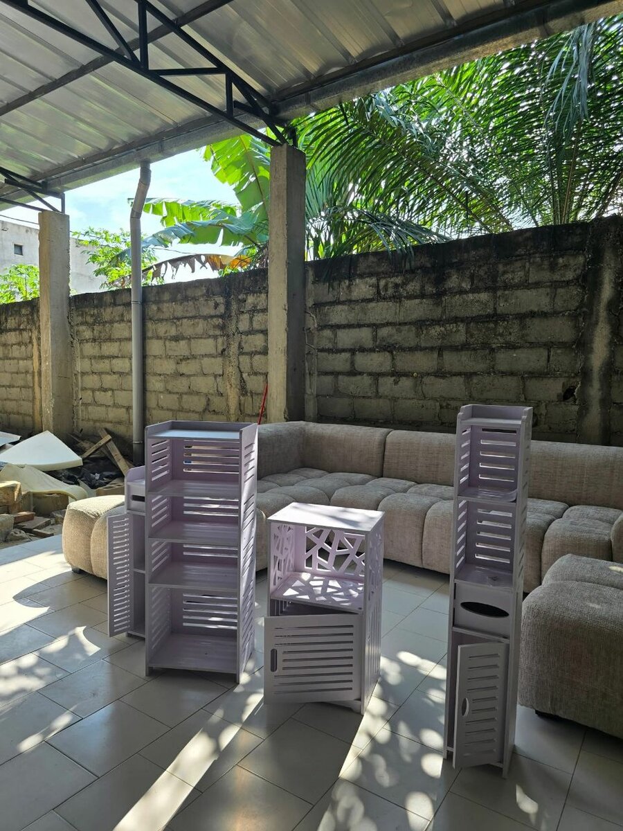 Ensemble de jardin en plastique