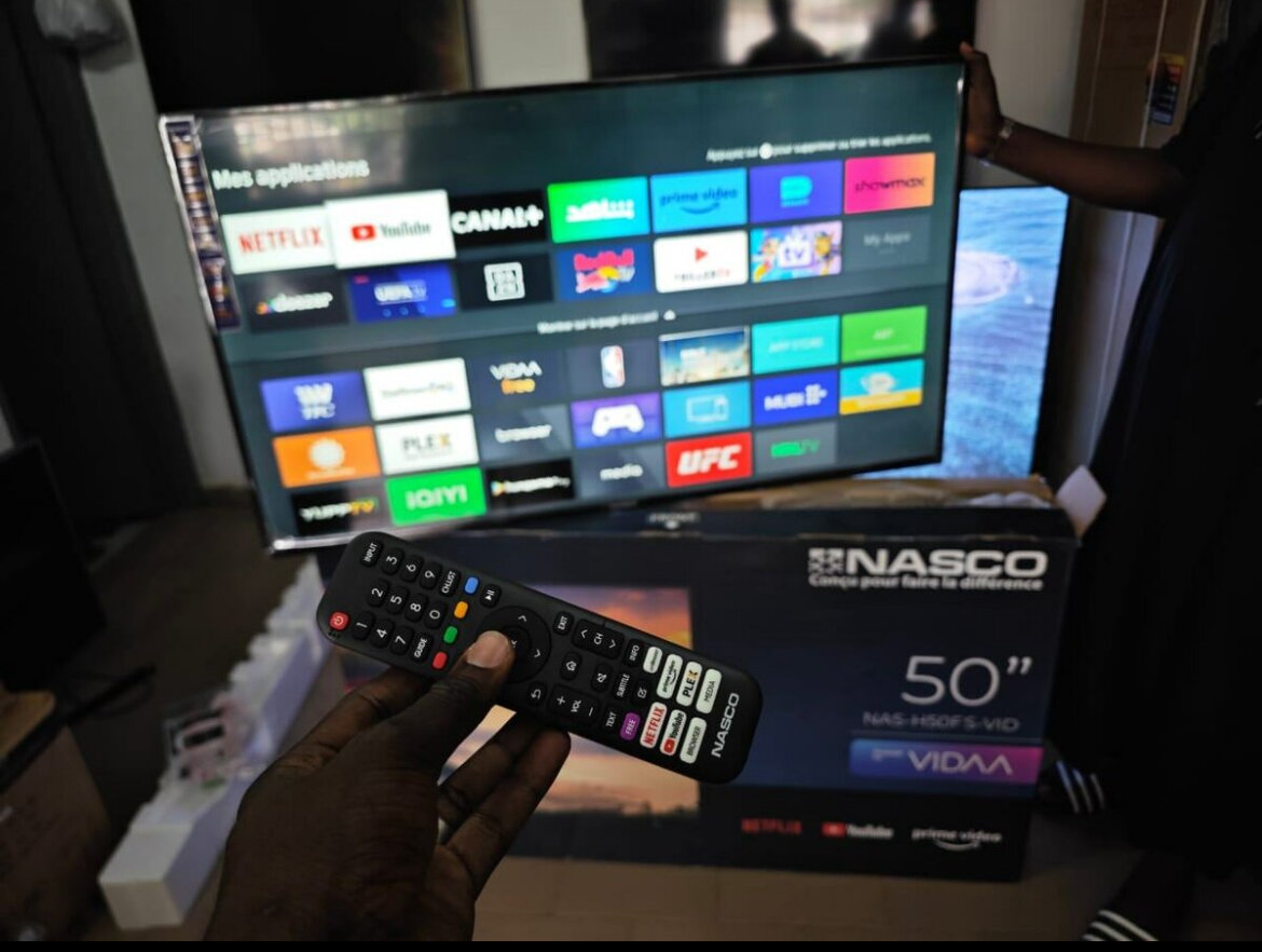Téléviseur Smart TV Nasco 50" 4K UHD