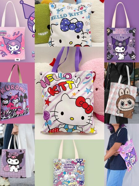 Sac en toile Hello Kitty