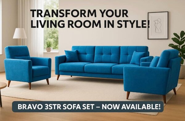 Canapé 3 places Bravo