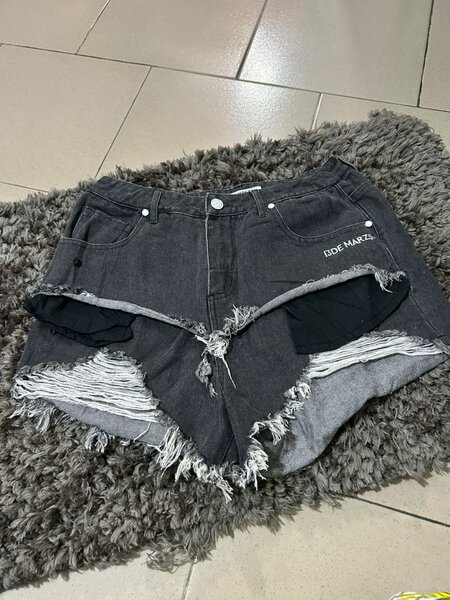 Shorts en Jean Déchirés Femme
