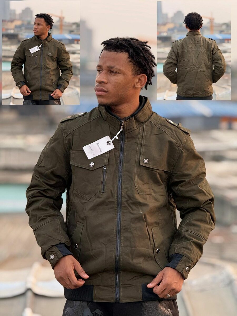 Veste bombardier homme