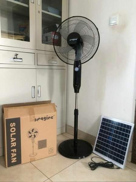 RECHARGEABLE SOLAR FAN