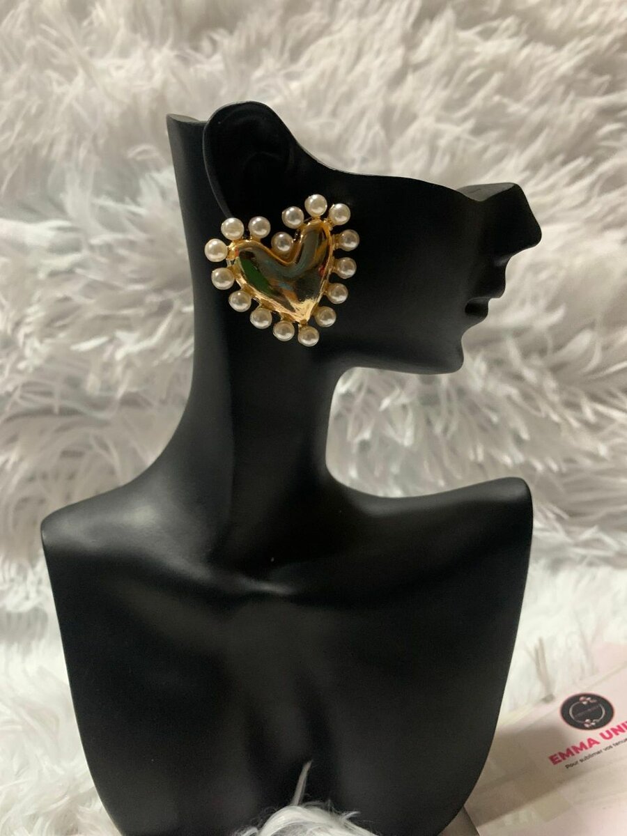 Boucles d'oreilles en acier inoxydable