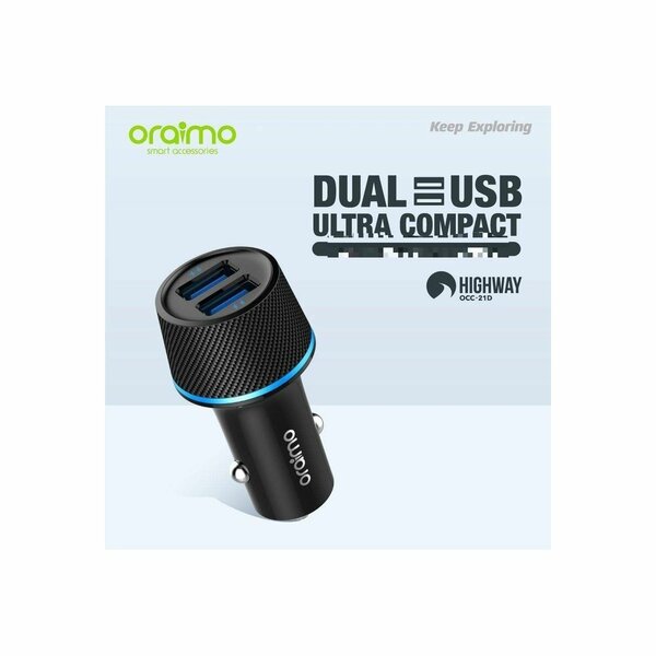 Chargeur voiture USB Oraimo