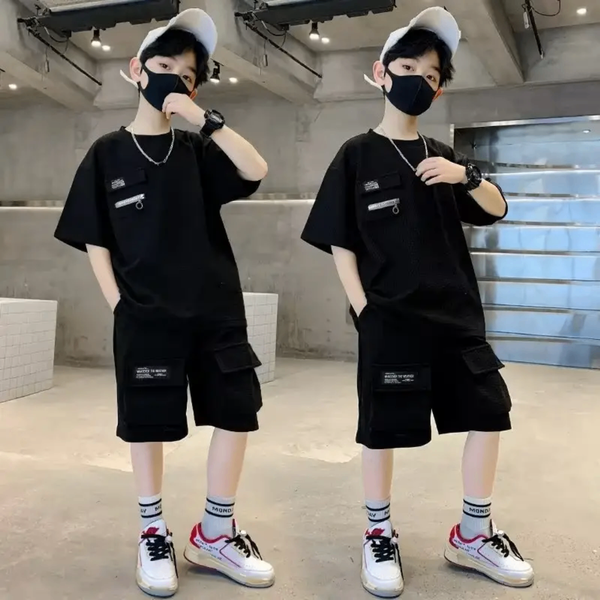 Tenue enfant noire streetwear