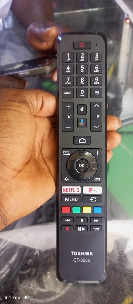 TCL remote control Smart TV
