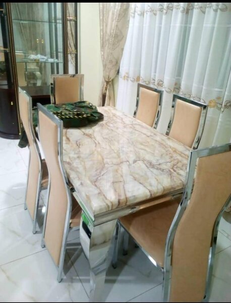 A set of dining tables