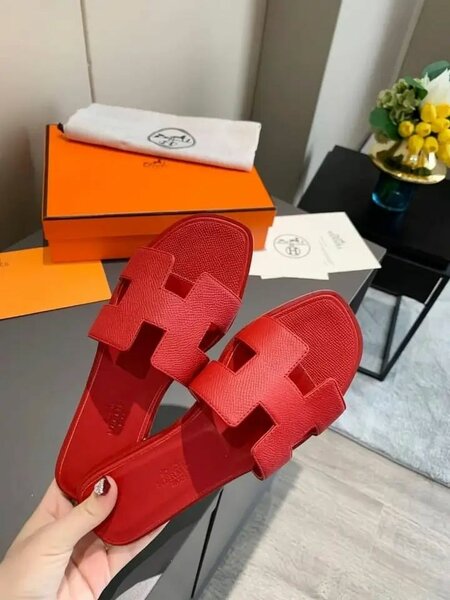 Sandales Hermes en caoutchouc