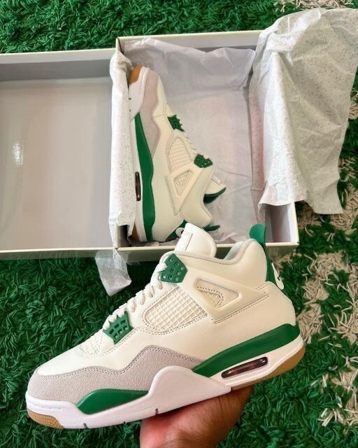 Jordan 4 retro spine green