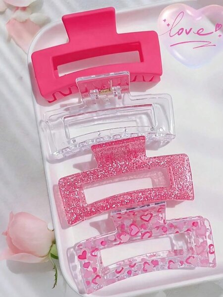 Pince à cheveux colorée