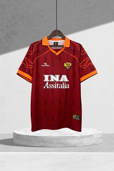 Maillot de foot AS Roma vintage homme