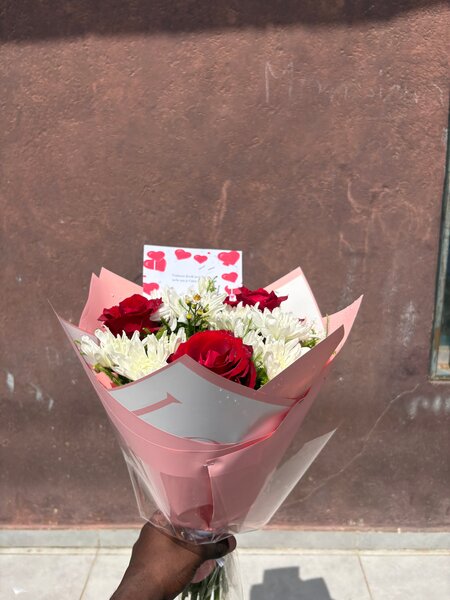 Bouquet de fleurs romantiques