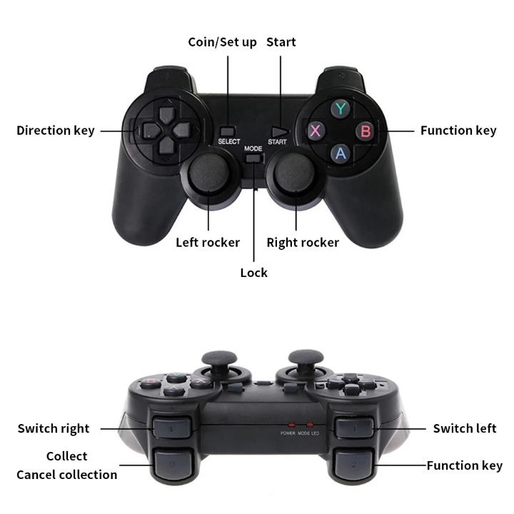 Manette de Jeu sans Fil 2,4G