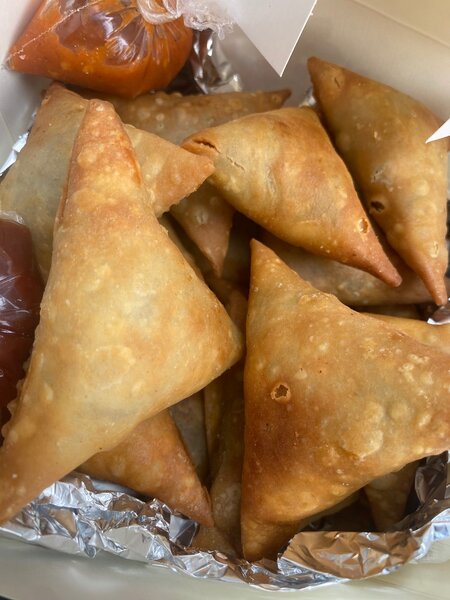 Samosas croustillantes végétariennes