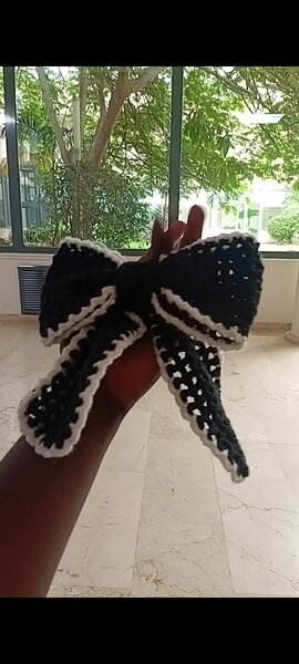 nœud et chouchou crochet