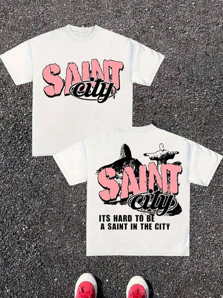 T-shirt imprimé Saint City