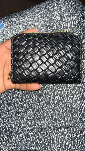 Porte-monnaie en cuir tendance