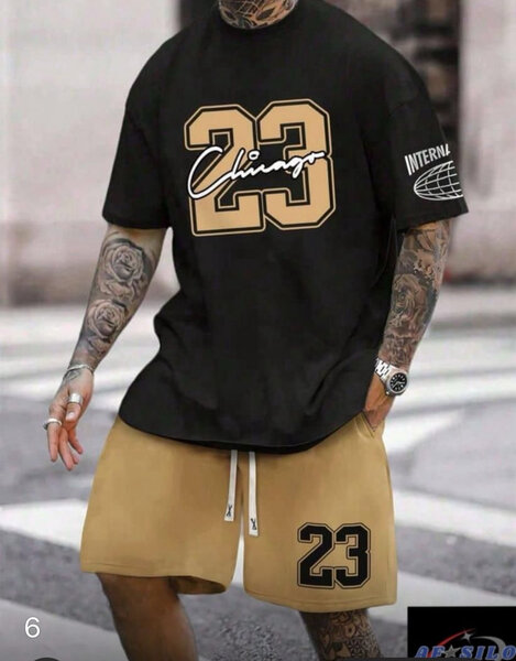 Ensemble T-Shirt et Short Stylé