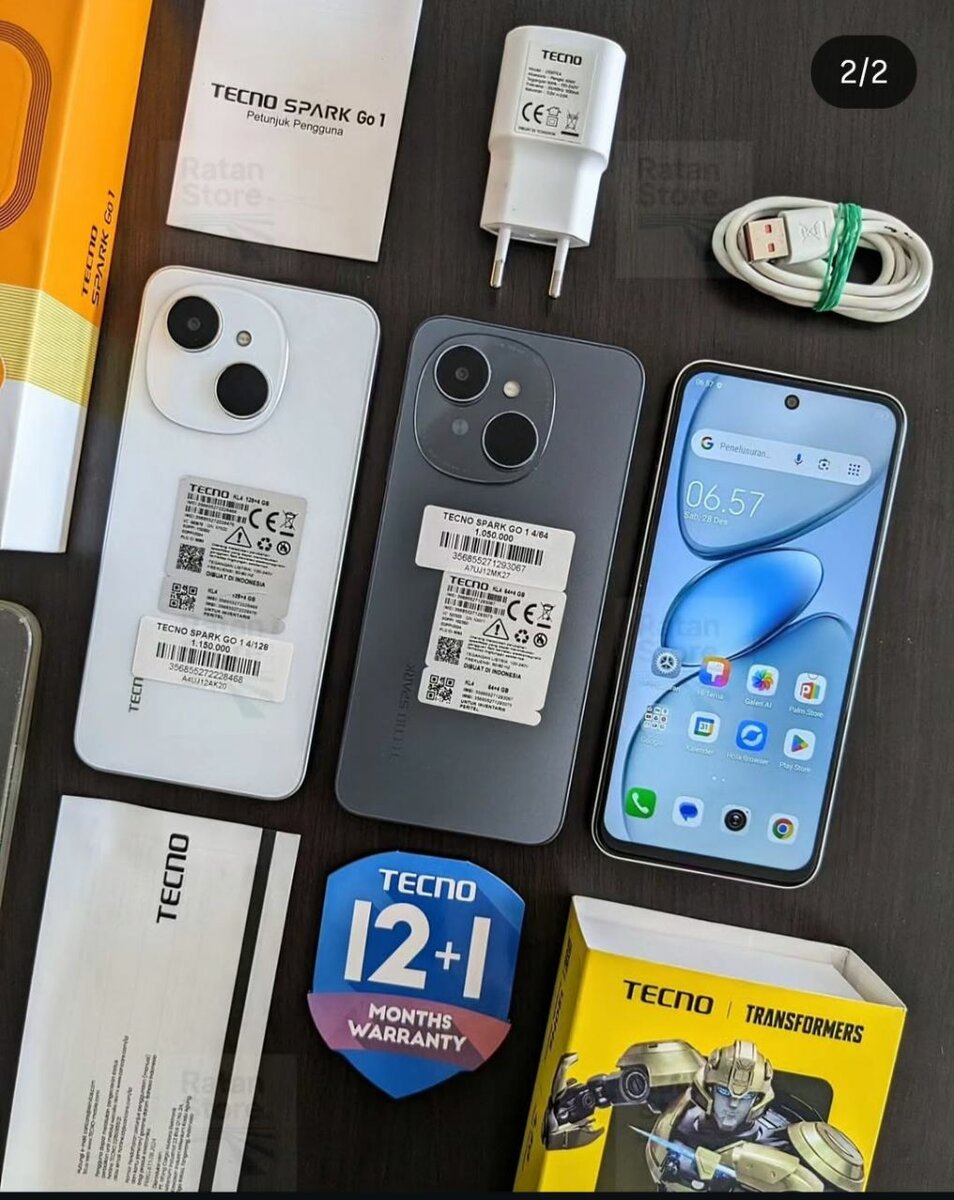 Tecno Spark GO1 128GB 8GB RAM