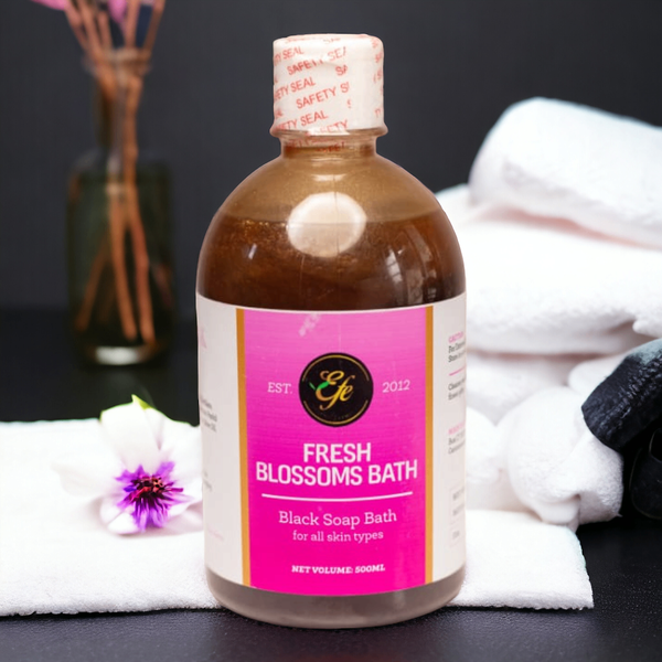 Blossom African Black Soap Bath 500ml
