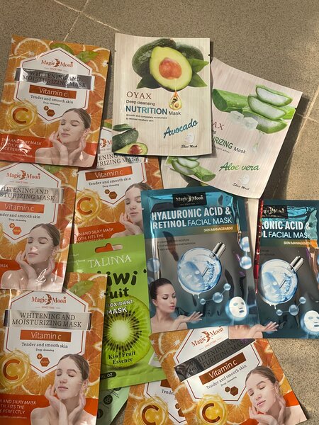 Masques Visage Éclat Vitamine C