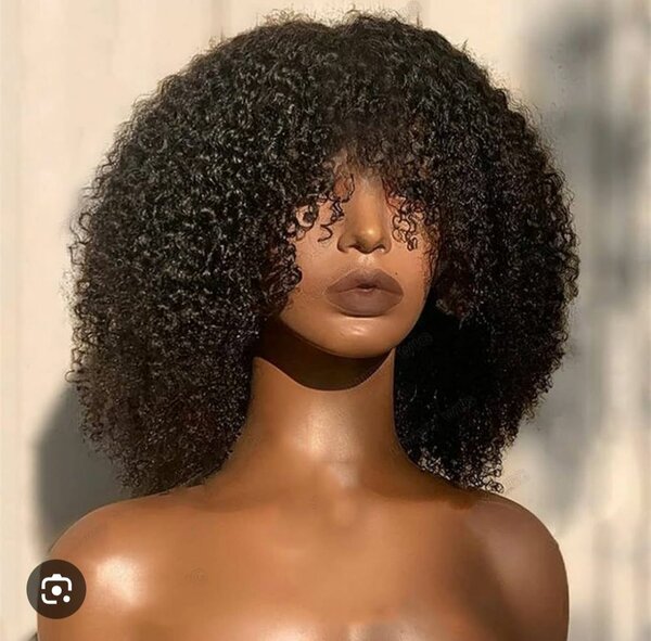 Perruque bouclée vietnamienne