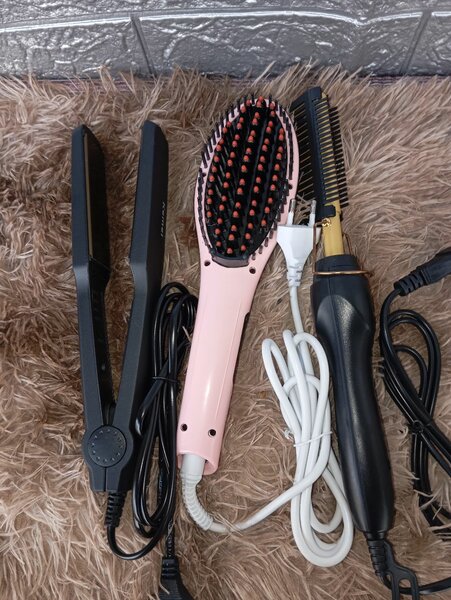 Brosse Chauffante 3-en-1