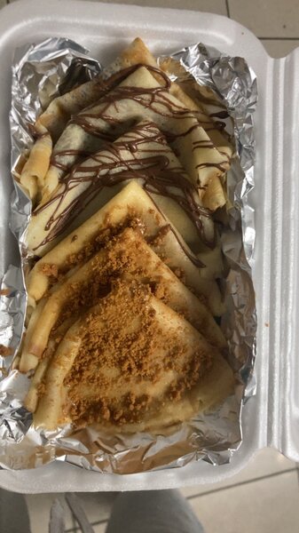 Crêpes nutella et spéculos