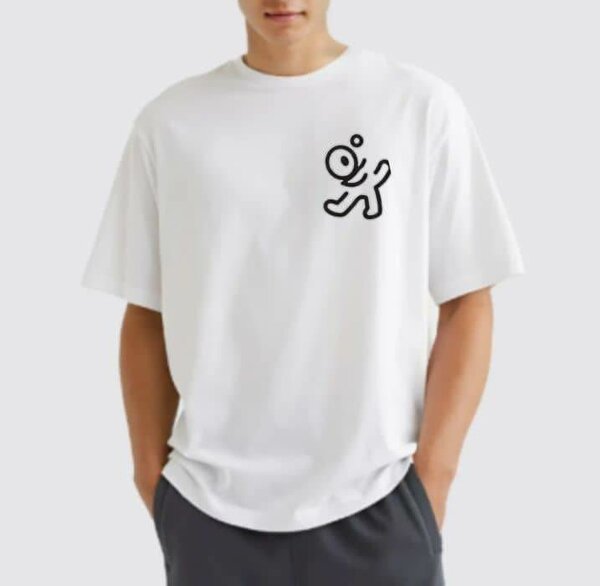 T-shirt minimaliste homme