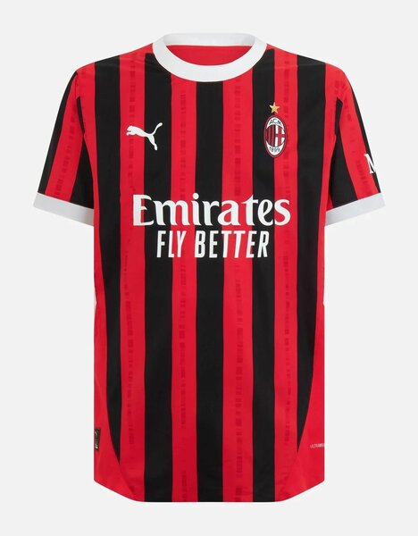 Maillot domicile ac milan 24/25
