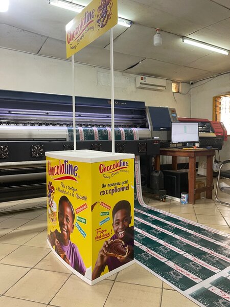 Kakemono, oriflammes, panneaux, Afficadre , imprimerie